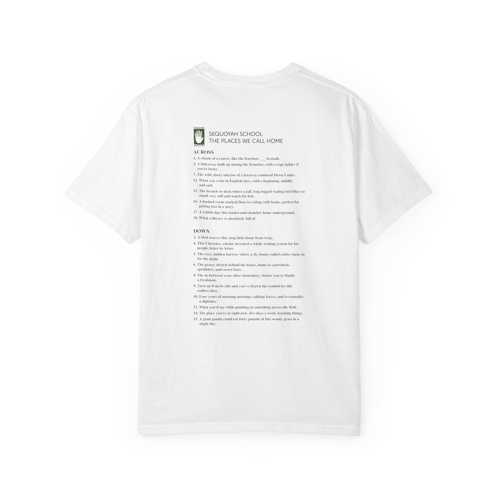 The Places We Call Home Crossword T-shirt