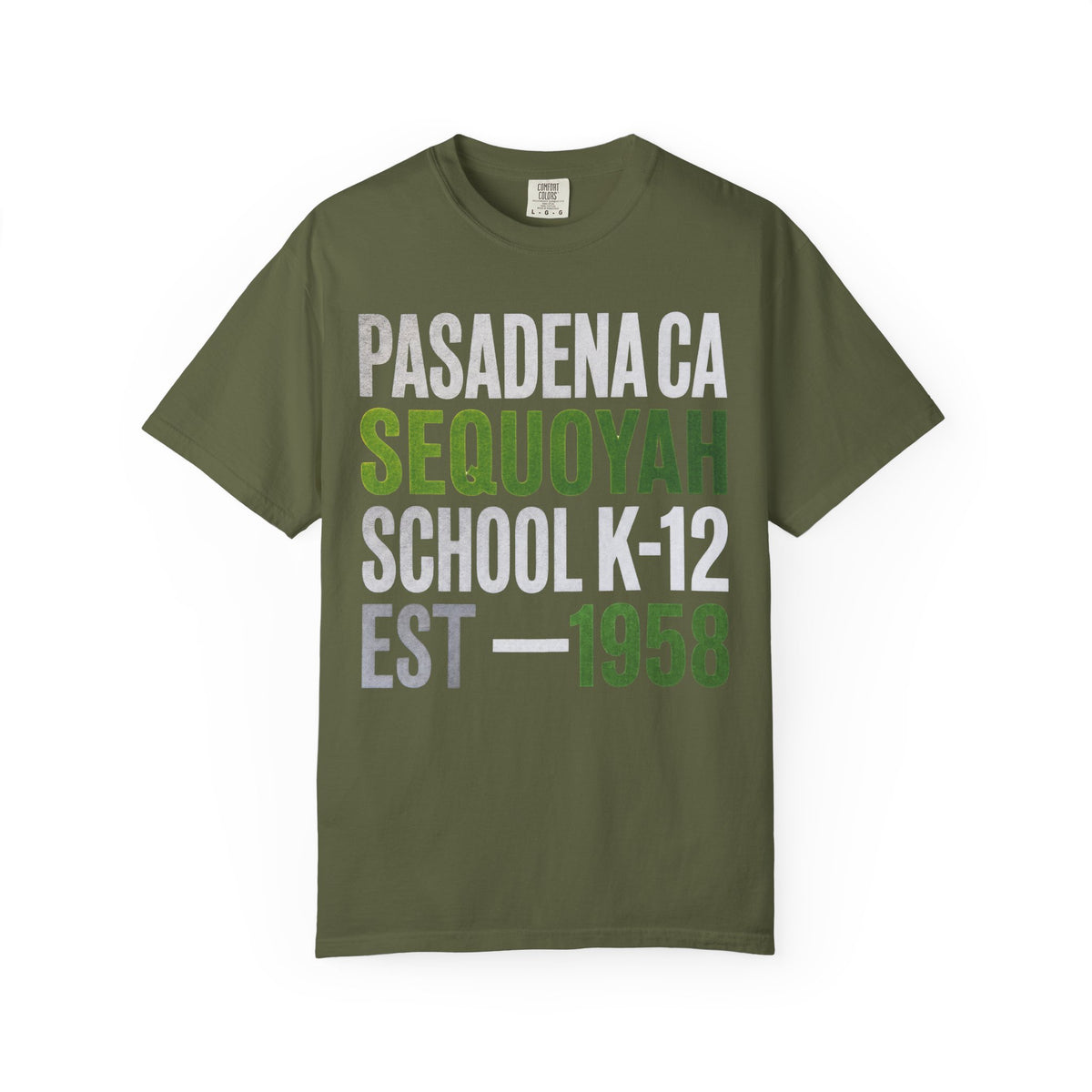 Block Type T-Shirt