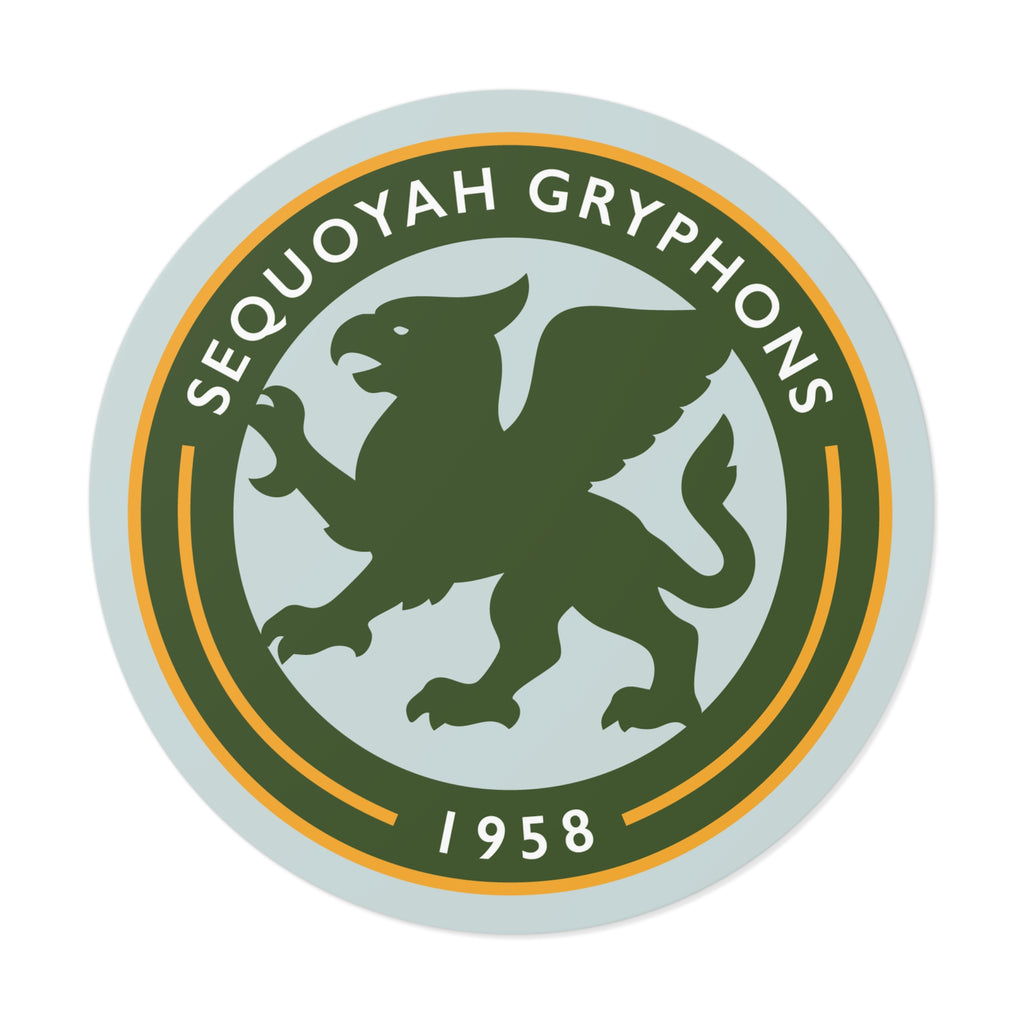 Sequoyah Gryphons Vinyl Car Sticker