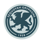 Sequoyah Gryphons Silhouette Vinyl Car Sticker
