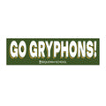 Go Gryphons! Bumper Sticker