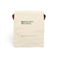 Classic Logo Sustainable Canvas Lunch Bag with Strap