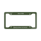 Sequoyah School License Plate Frame (Green)