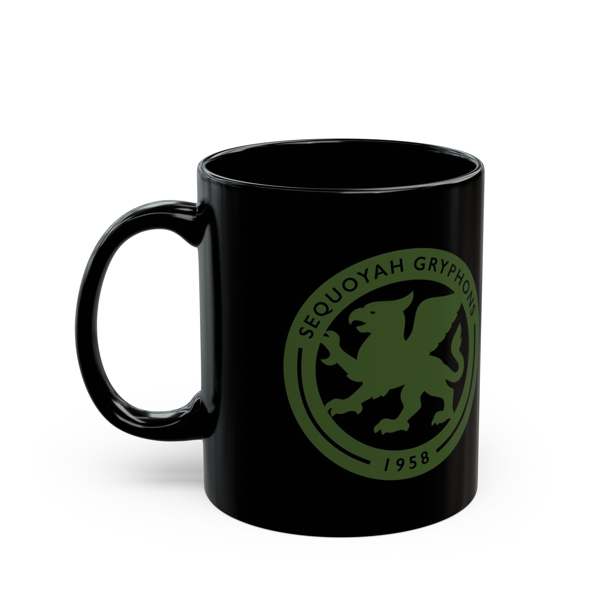 Gryphon Silhouette Mug