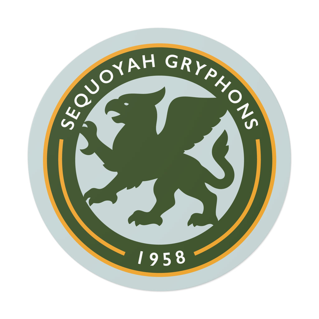 Sequoyah Gryphons Vinyl Car Sticker