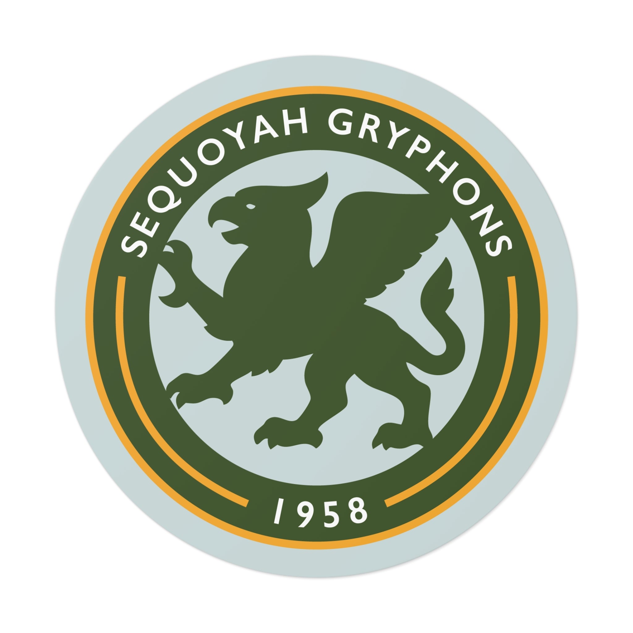 Sequoyah Gryphons Vinyl Car Sticker