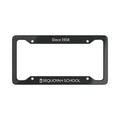 Sequoyah School License Plate Frame (Black)
