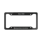 Sequoyah School License Plate Frame (Black)