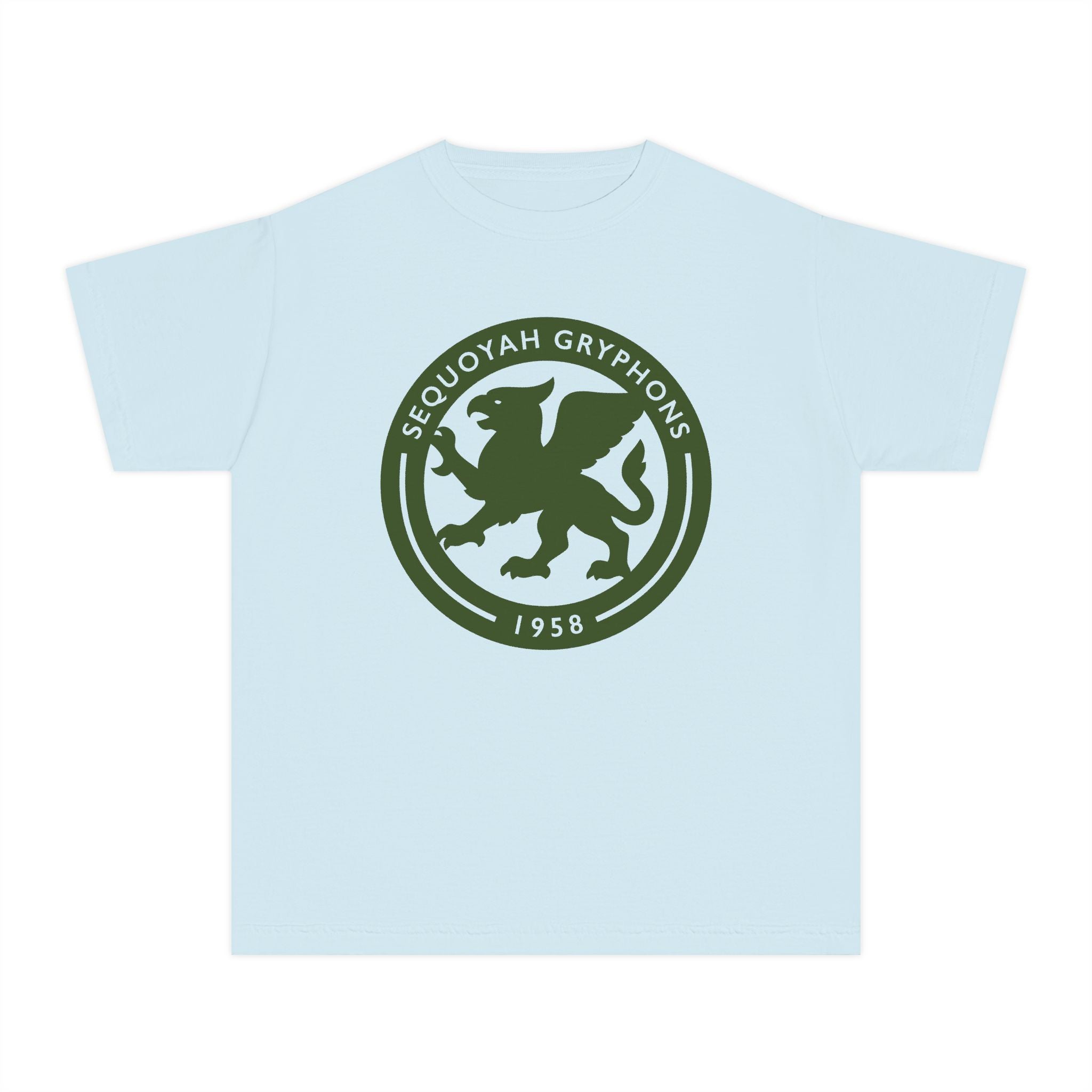 Sequoyah Gryphons Classic Silhouette Kids T-Shirt