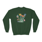 Flowers Kids Crewneck Sweatshirt