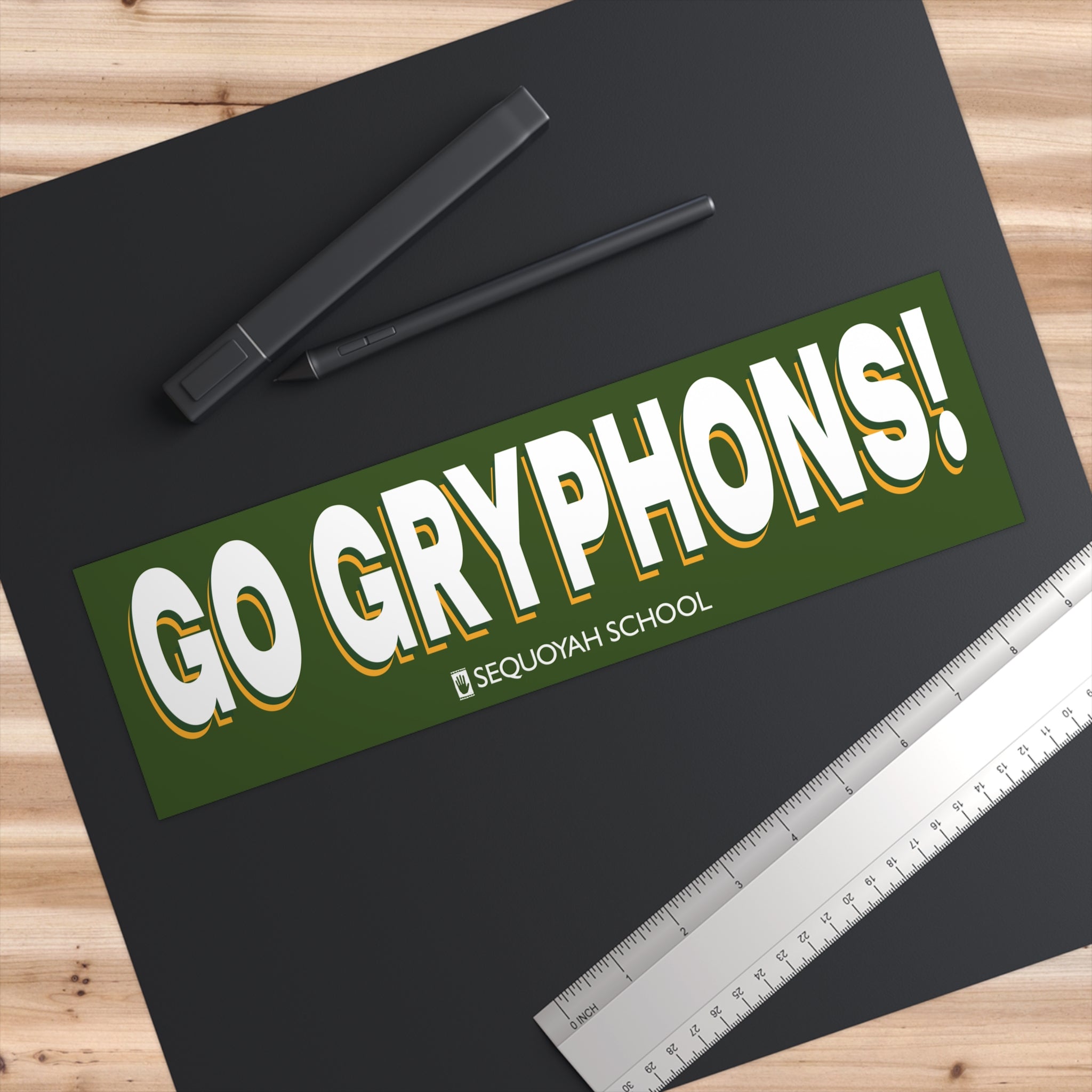 Go Gryphons! Bumper Sticker