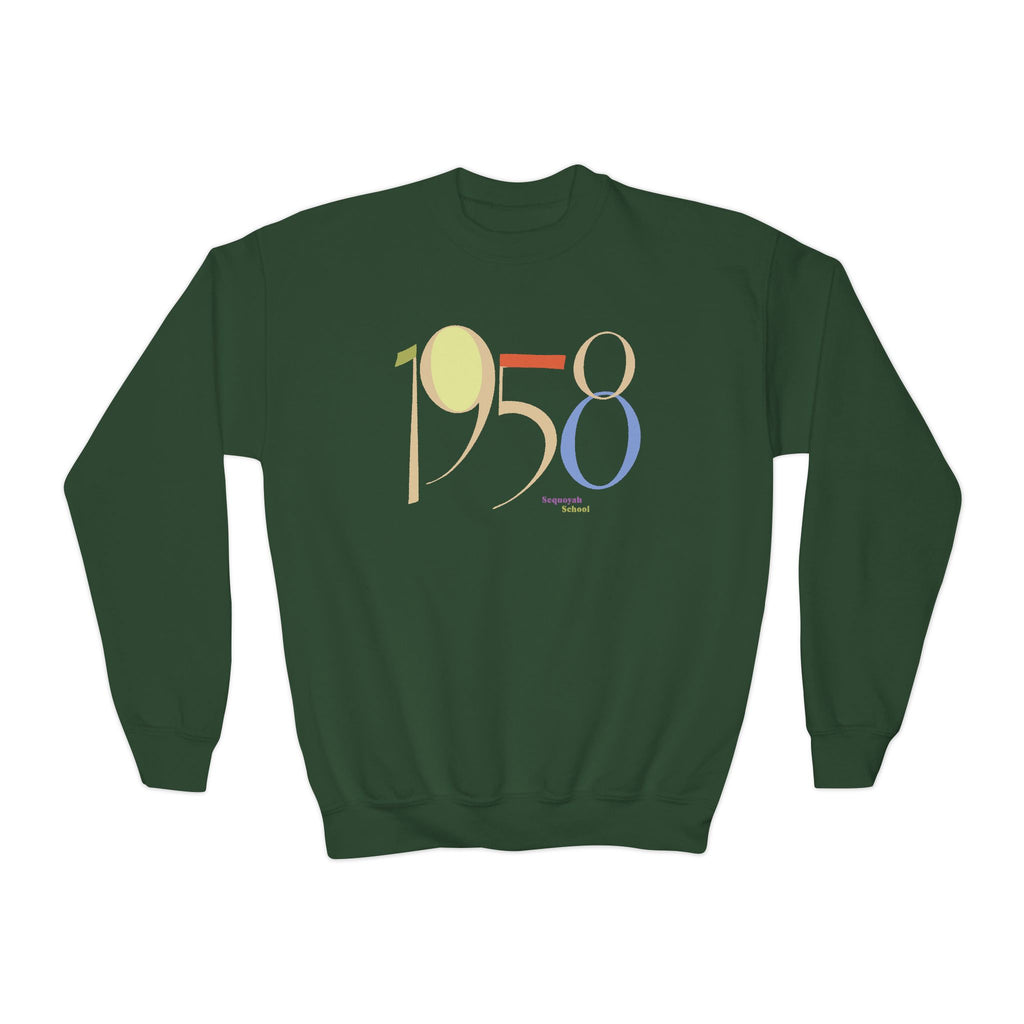 The 1958 Kids Crewneck Sweatshirt