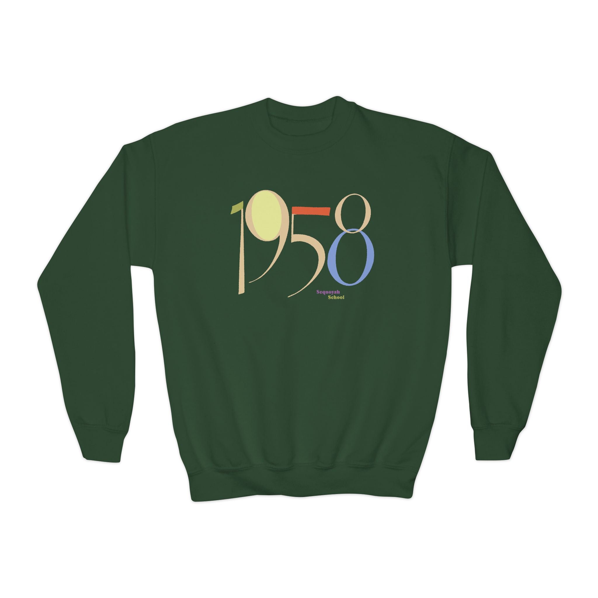 The 1958 Kids Crewneck Sweatshirt